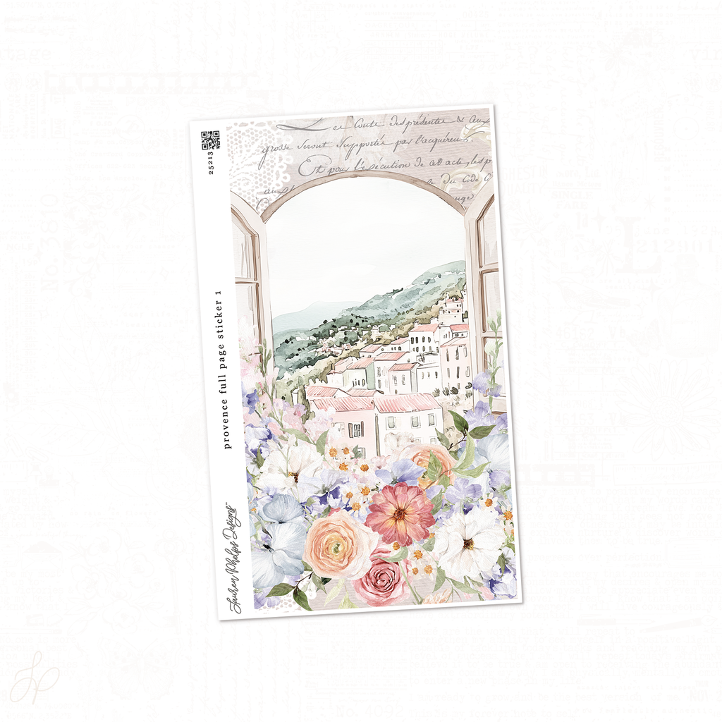 Provence collection | Spring View Full Sheet