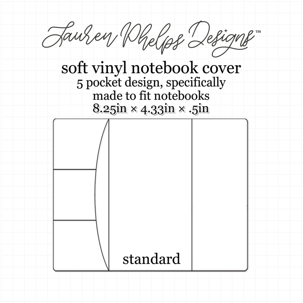 Clear Soft Vinyl Notebook Cover