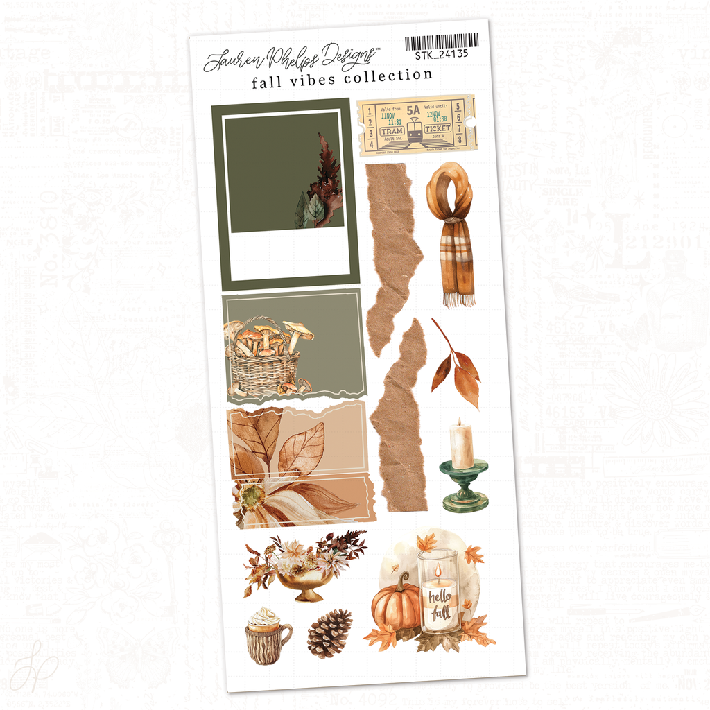 Fall Vibes Collection | Deco Sheet 1