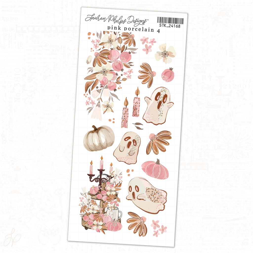 Pink Porcelain Collection | Deco Sheet 4