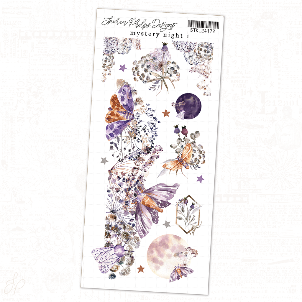 Mystery Night Collection | Deco Sheet 1