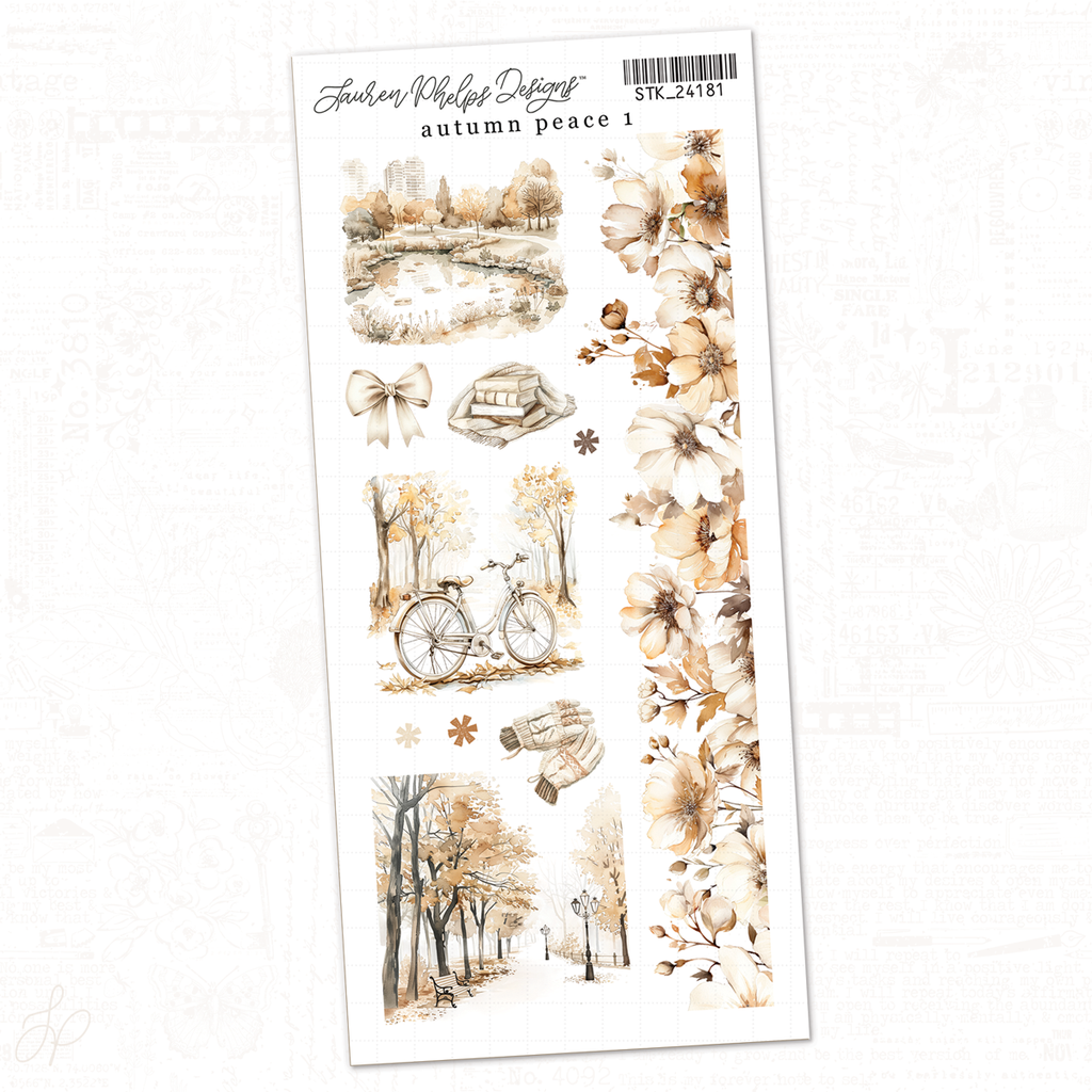 Autumn Peace Collection | Deco Sheet 1