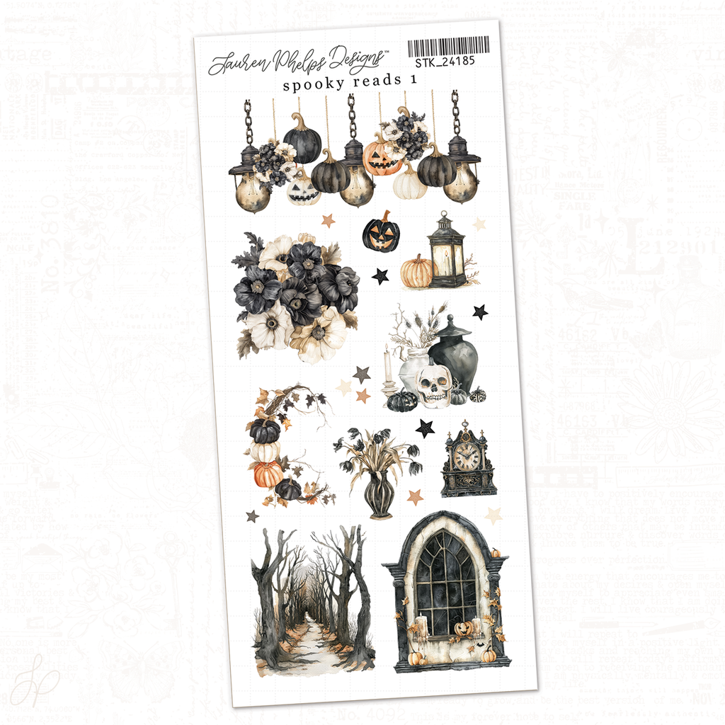 Spooky Reads Collection | Deco Sheet 1