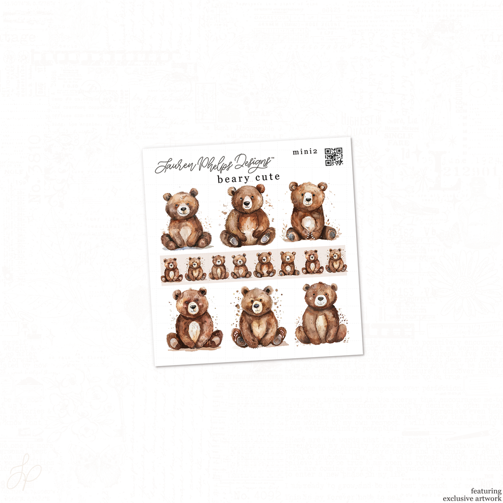 Beary Cute Mini Sheet