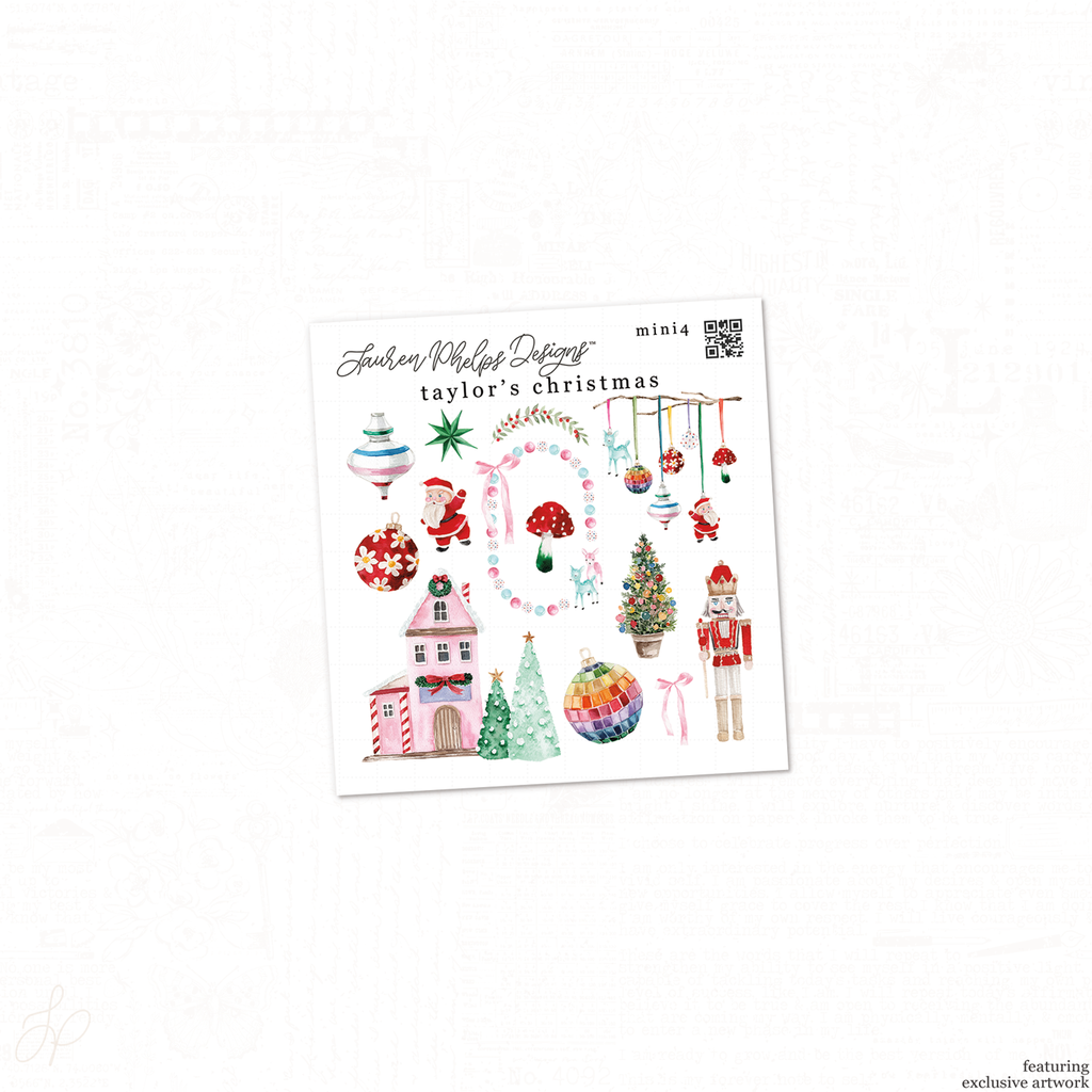 Taylor's Christmas Mini Sheet