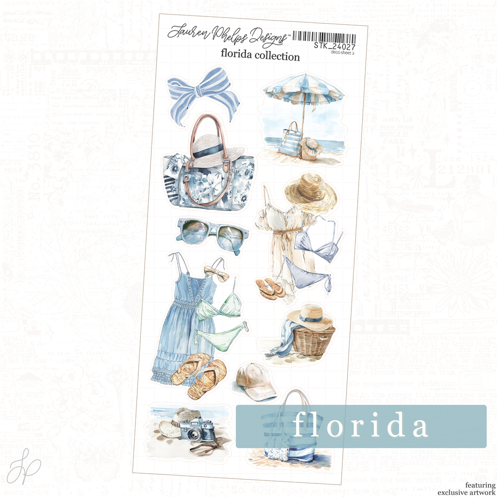 Florida Collection | Deco Sheet 2