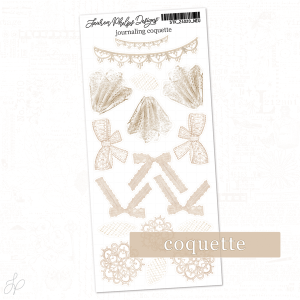 Journaling Coquette | Classically Chic Basics