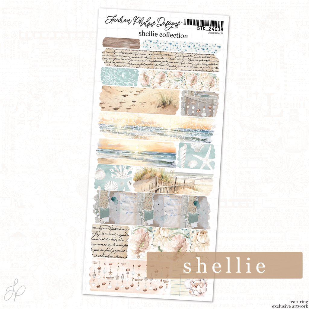 Shellie Collection | Washi Sheet 6