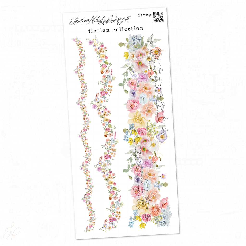 Florian Collection | Floral Borders