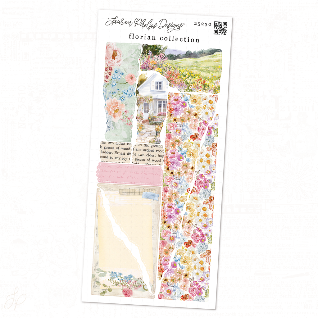 Florian Collection | Torn Journaling Deco