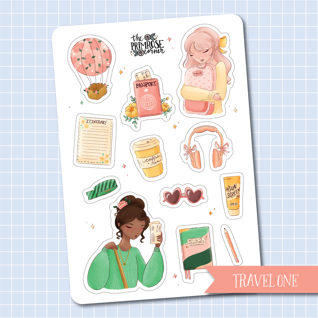 THE PRIMROSE CORNER || Travel Sheet One