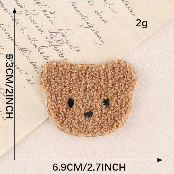 Planner Patch | Chenille Embroidered Teddy, Adhesive