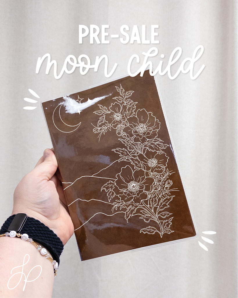 2025 PRE-SALE | Moon Child Planner Cover collab with Nib & Fluer